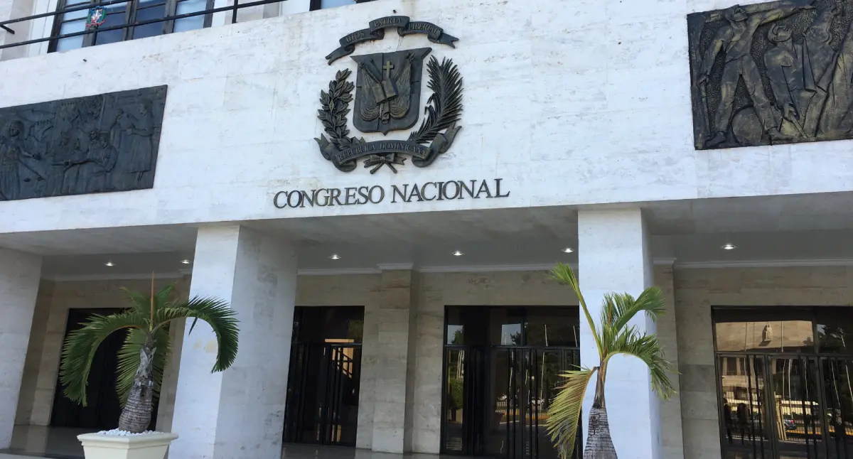 Fachada del Congreso Nacional de la República Dominicana