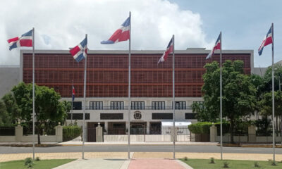 Fachada del Palacio del Congreso Nacional en Santo Domingo, foto de archivo