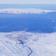Vista aérea de la base estadounidense Pituffik, antes llamada Thule, en Groenlandia, archivo