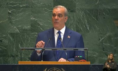 Luis Abinader durante una intervención ante Naciones Unidas