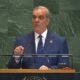 Luis Abinader durante una intervención ante Naciones Unidas